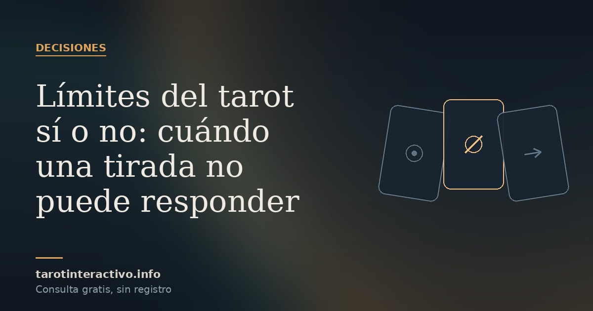 Una puerta cerrada dibujada en ámbar sobre fondo azul petróleo, con tres cartas apoyadas en el marco