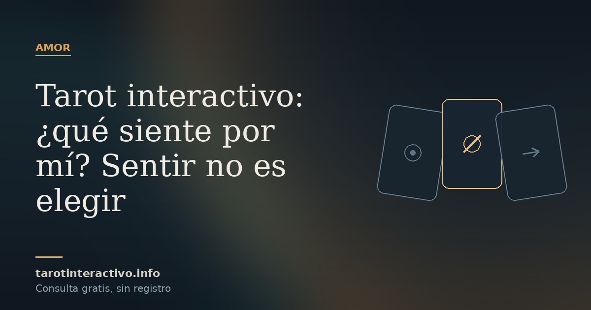 Tres cartas boca abajo sobre una mesa oscura iluminada por una luz cálida